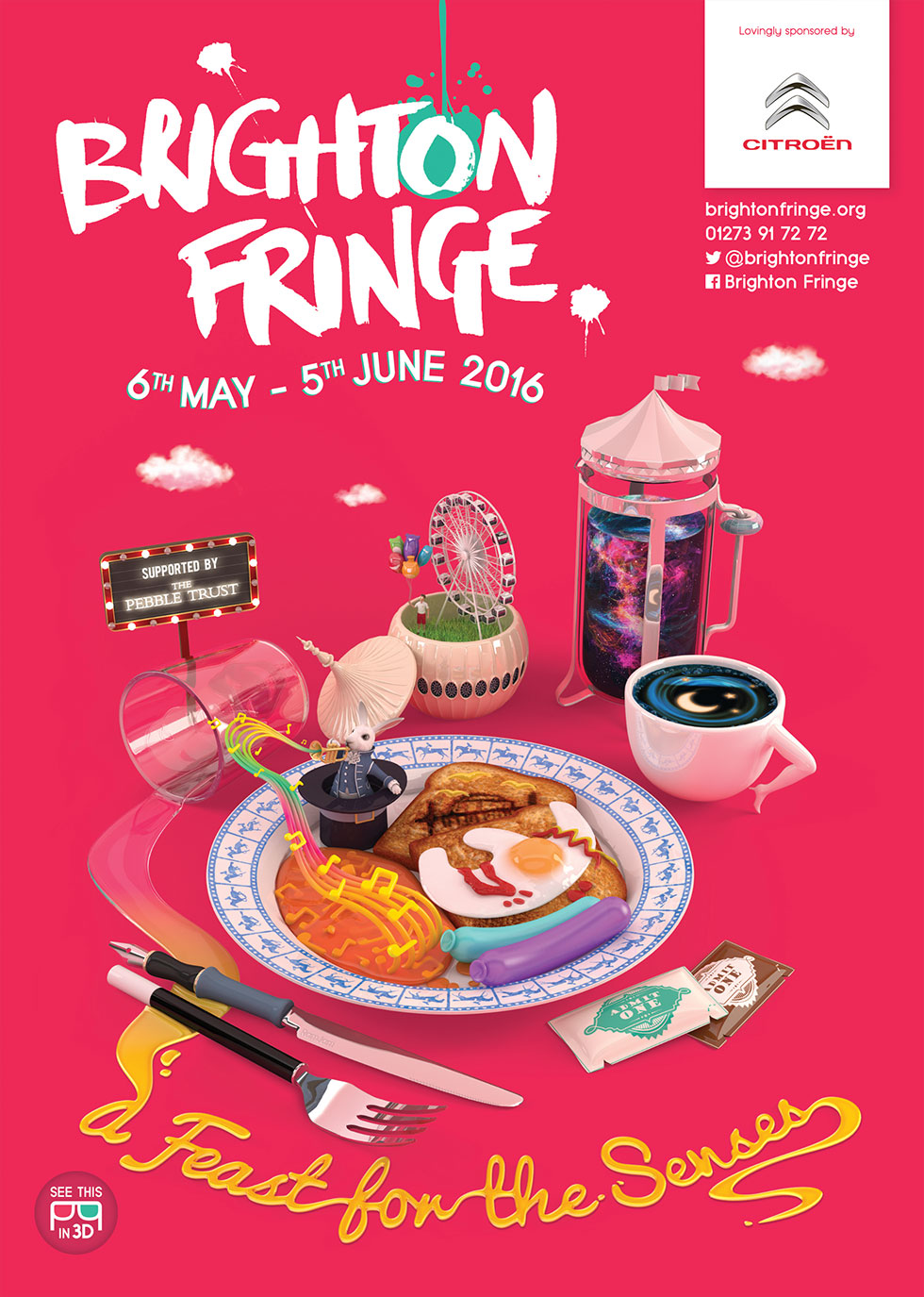Brighton Fringe Illustrations