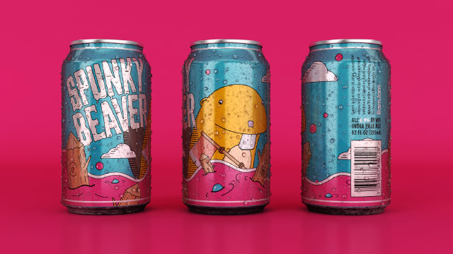 Spunky Beaver AR Render