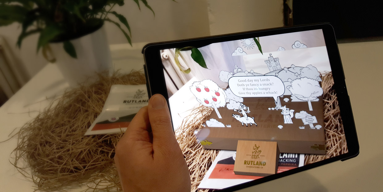 Rutland Charcuterie Augmented Reality app